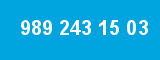 989 243 15 03